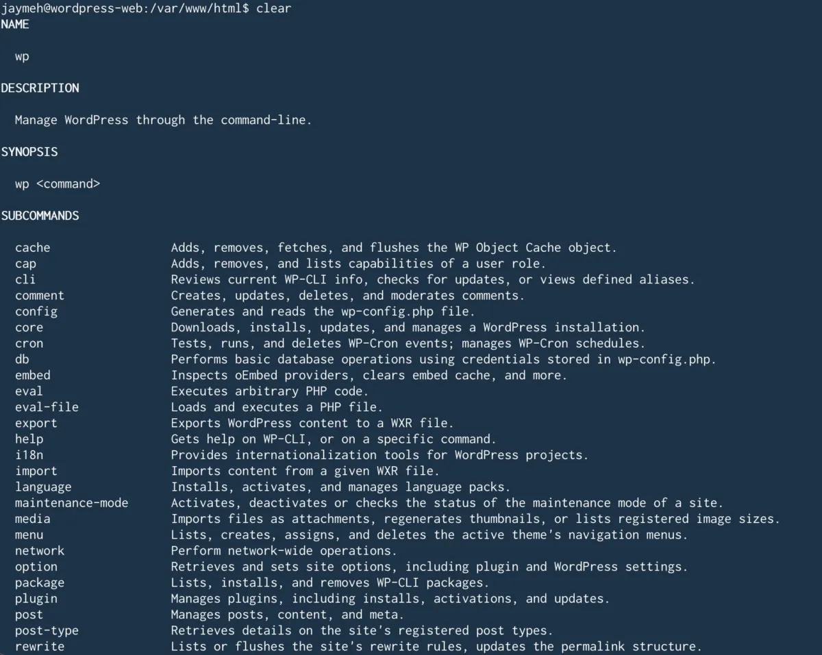 5 of the most useful WordPress CLI commands